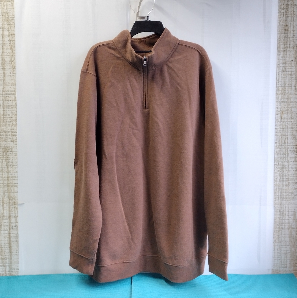 Croft & Barrow Men’s Fleece Pullover Sweatshirt Extra Soft Size 2XB